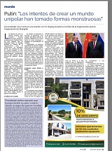 El artículo sobre la reunión de los líderes de Rusia y China El artículo sobre la reunión de los líderes de Rusia y China