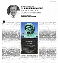 Artículo del Embajador dedicado a 90 años de Yuri Gagrin