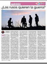 Artículo sobre las razones detrás del apoyo norteamericano a Ucrania Artículo sobre las razones detrás del apoyo norteamericano a Ucrania