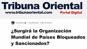 El artículo sobre la resistencia contra la política agresiva de los países occidentales