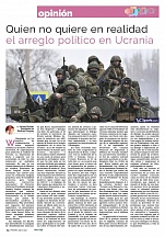 Artículo sobre las perspectivas de negociaciones de paz en Ucrania Artículo sobre las perspectivas de negociaciones de paz en Ucrania