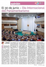 El artículo del Embajador con motivo del Día Internacional del Parlamentarismo