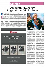 El artículo del Embajador con motivo del Día de la Memoria de Alexander Suvorov