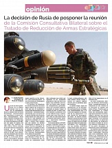 Artículo del Embajador sobre la situación en torno al Tratado ruso-estadounidense de Reducción de Armas Estratégicas (START)