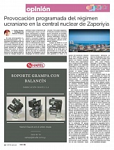 El Artículo de Embajador sobre la provocación planeada por el régimen de Kiev en la central nuclear de Zaporiyia