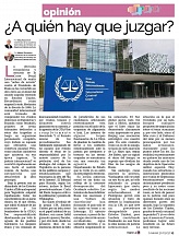 Artículo sobre el carácter politizado de la justicia internacional