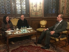 La reunión con la dirección del CCOCRU La reunión con la dirección del CCOCRU