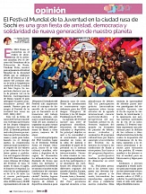Artículo del Embajador sobre el Festival Mundial de la Juventud 2024 Artículo del Embajador sobre el Festival Mundial de la Juventud 2024